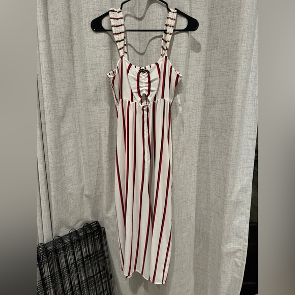 Stone Row | Volcom - Striped Pants Jumpsuit **New w/ Tags!!** - Picture 1 of 6